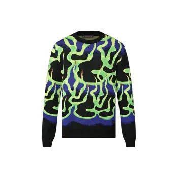 LOUIS VUITTON New Quarterly Products Of LV FW22 Sweater Men's Multicolor