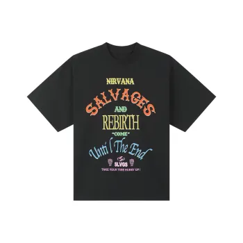 THE SALVAGES FASHION CLUB T Shirt Unisex Black