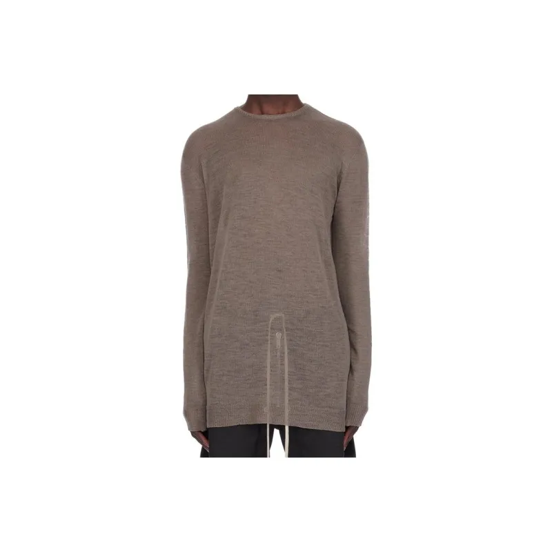 RICK OWENS/RO SS24 Sweater Men's Gray-0