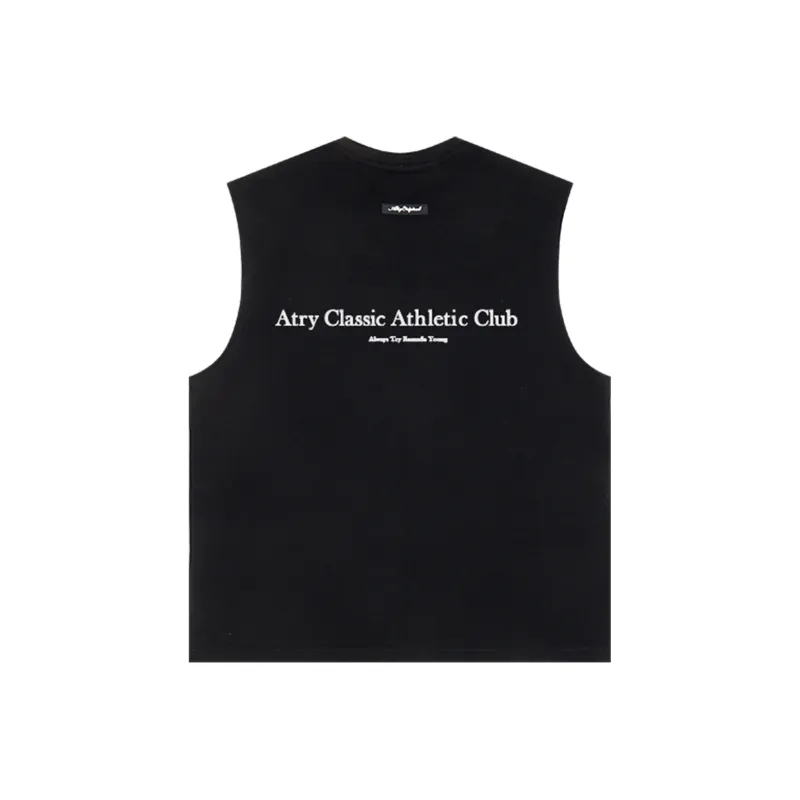 Atry Alphabet Slogan Series Tank Tops Unisex-0