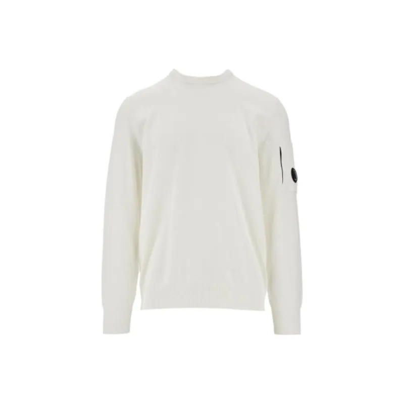 C.P.Company Lens detail Crew neck Sweater-0