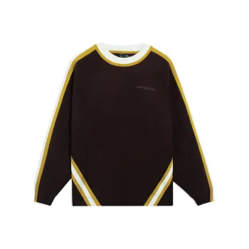 LINING CF Tracing Sweaters Men Brown