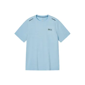361° T Shirt Men's Cooling Blue Heather Gray