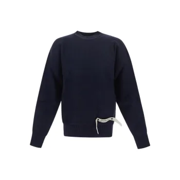 Jacquemus Sweaters Unisex Navy Blue