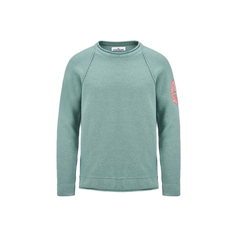 STONE ISLAND Sweaters Men Light Green-0