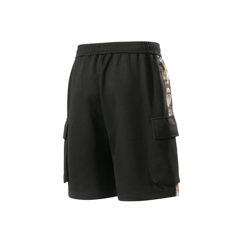 PAINT STAIN Casual Style Shorts Unisex-14