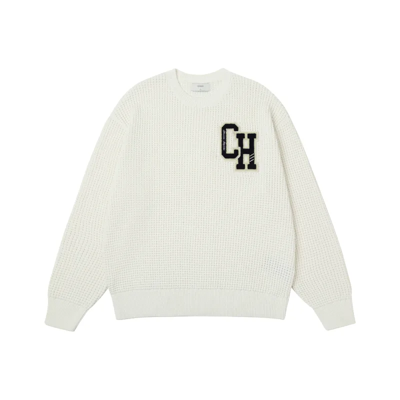 CHINISM Classic Badge Sweaters Unisex-0