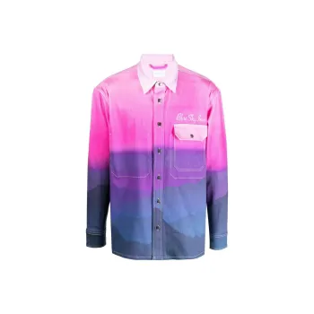 Blue Sky Inn Gradient effect Shirt Jacket