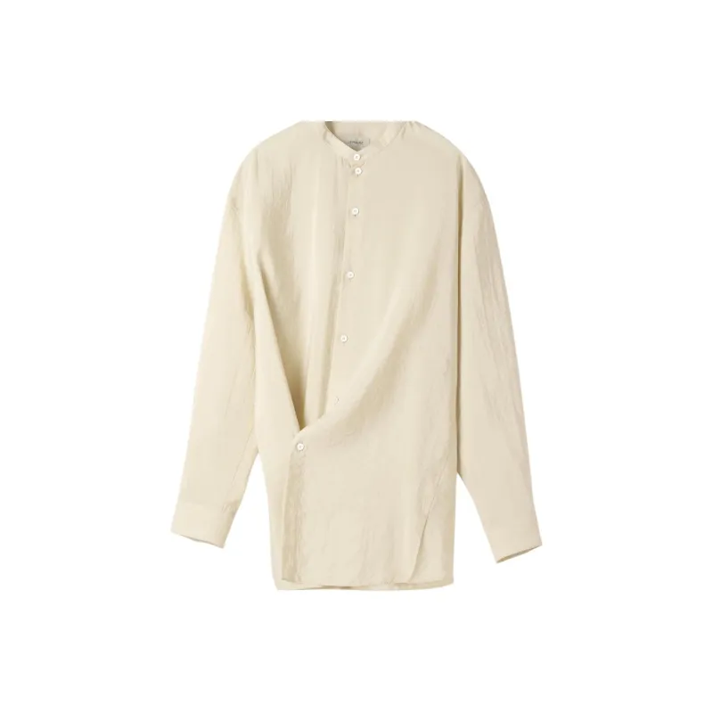 Lemaire Band collar Silk blend Shirt-0