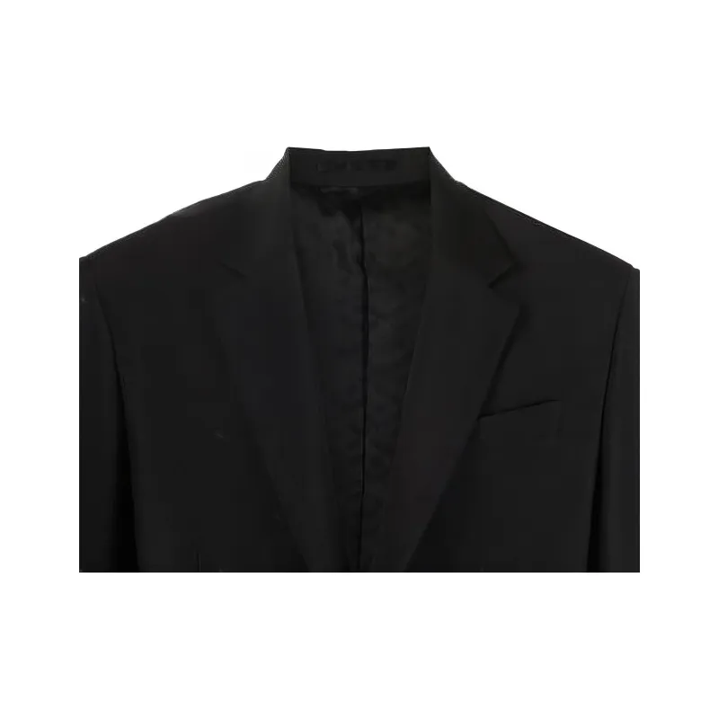 VERSACE SS23 Business Suit Coat Men's Black-4