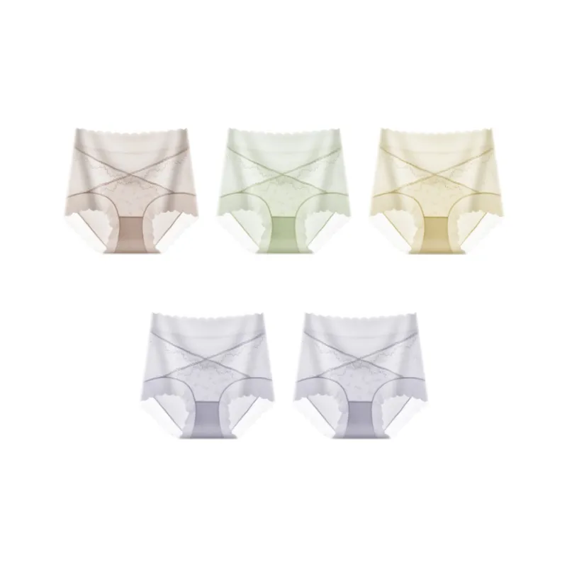 PLANDOO Underpants Women's 5 Pack-3