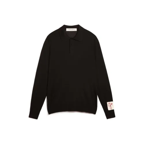 Golden Goose Logo Patch Polo Shirt