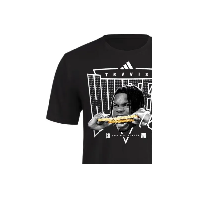 Adidas Travis Hunter Gold Chain Tee-2