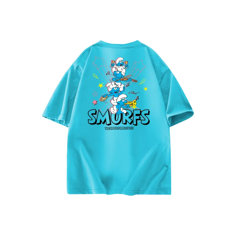 The Smurfs T Shirts Unisex-16