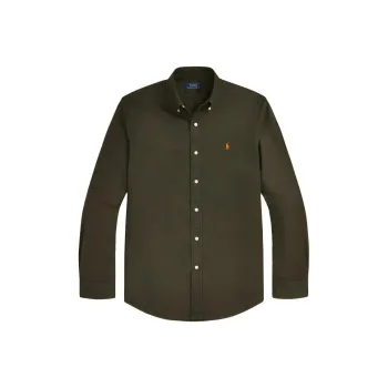 Polo Ralph Lauren FW24 Shirt Men's Olive Green