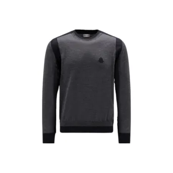 Moncler Sweaters Men Gray