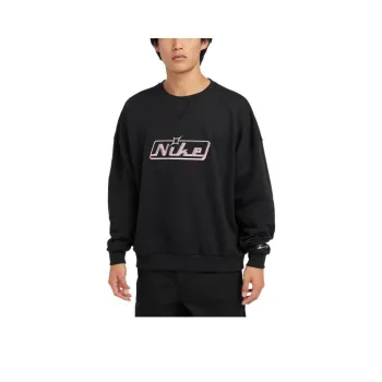 Nike Club Sweatshirt Unisex Black/Enamel Pink