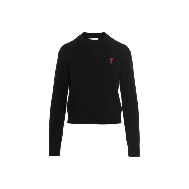 AMIPARIS Paris Ami De Coeur Embroidered Crewneck Jumper-0