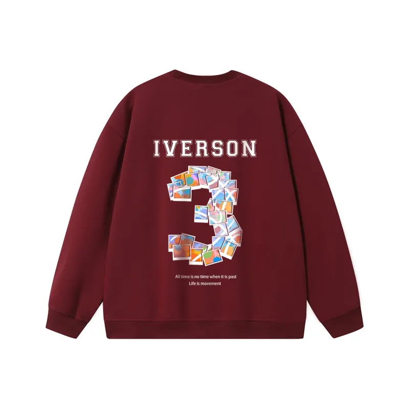 AI3 Iverson China Series Sweatshirt Unisex-8