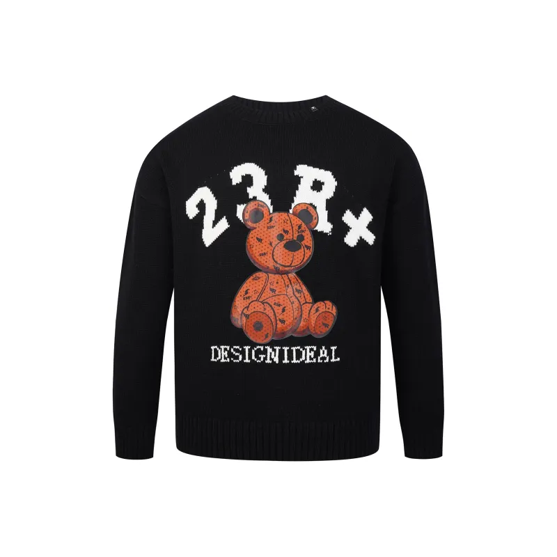 23R+ Sweaters Unisex Black-0