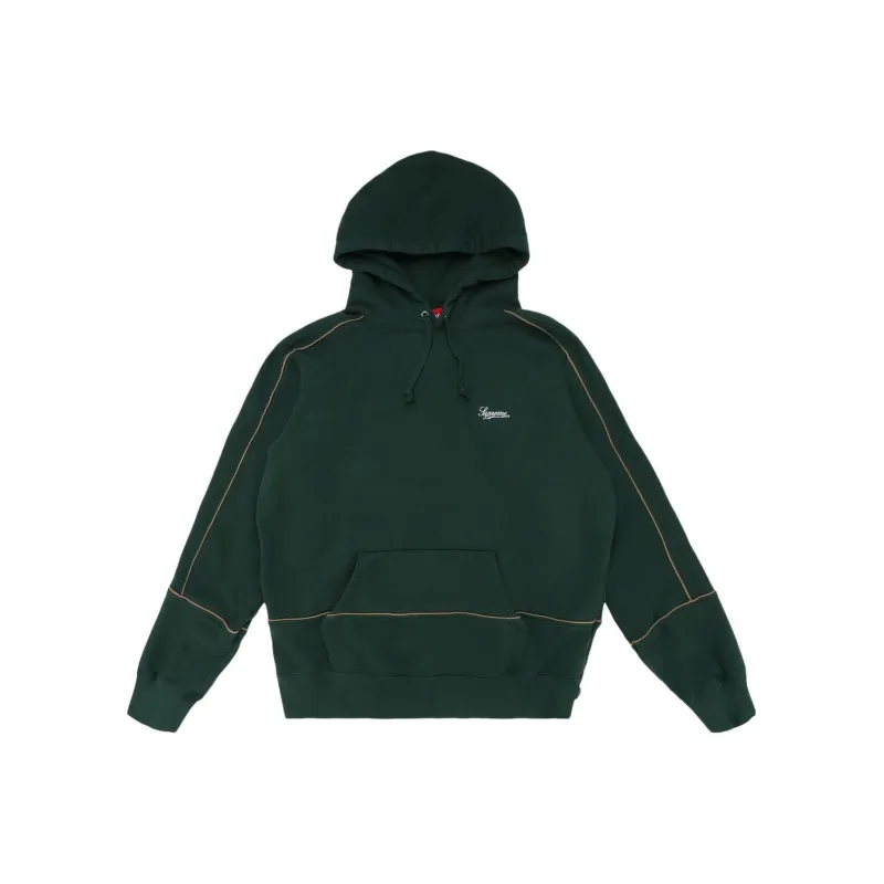 Supreme Piping Hooded Sweatshirt-0