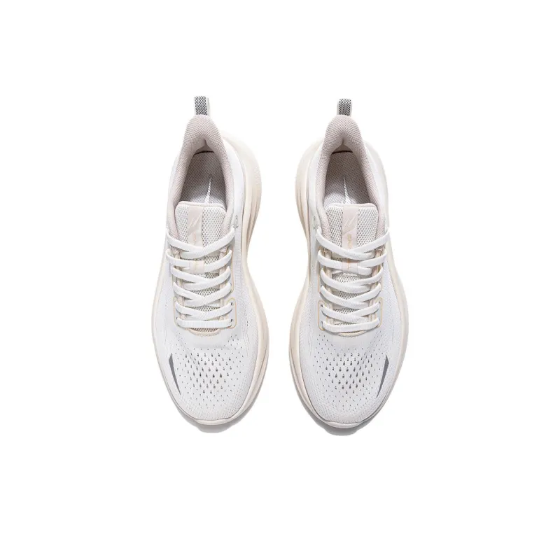 Erke Wear resistant And Lightweight Low Top Casual Running Shoes Women's Beige-2