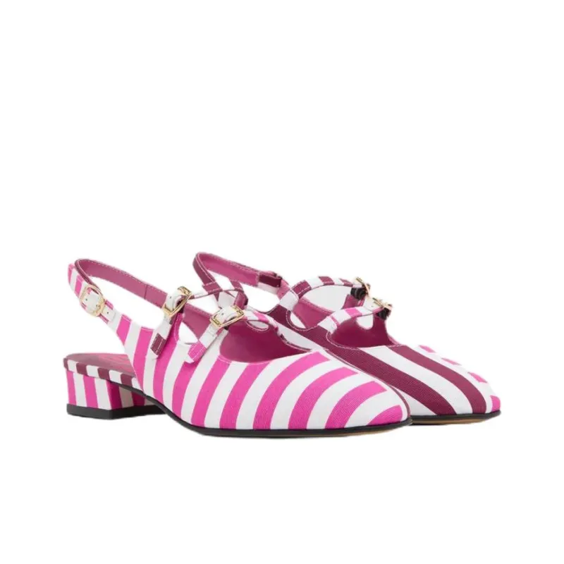 Carel Peche Casual Single Shoes Women's Pink White-2