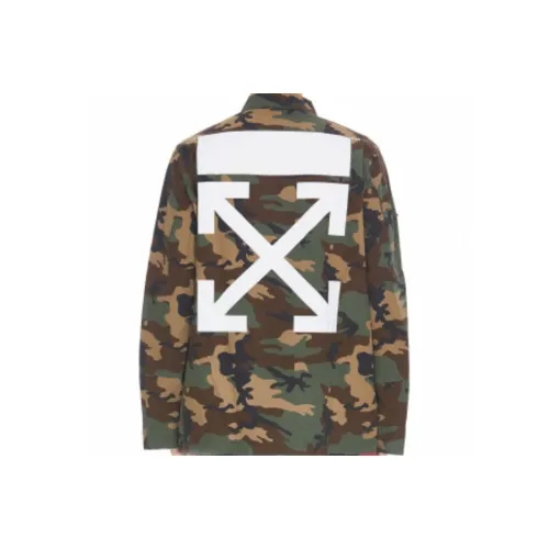 OFF WHITE Jacket Men's Camouflage