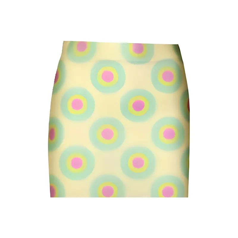 SportMax Graphic Printed High Waist Midi Skirt-2