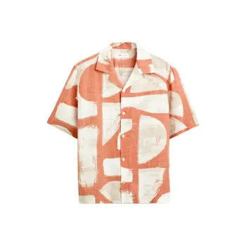 ZARA Shirts Men Brick Red