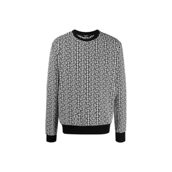 BALMAIN FW21 Sweater Men's Black