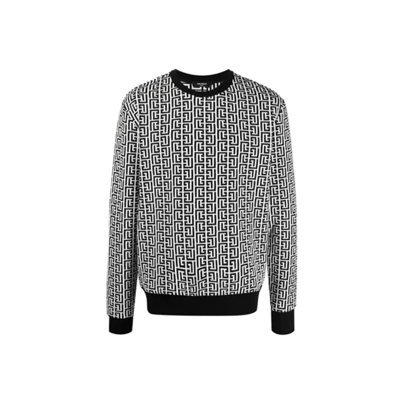 BALMAIN FW21 Sweater Men's Black-0