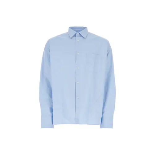 PRADA FW24 Shirt Men's Sky Blue