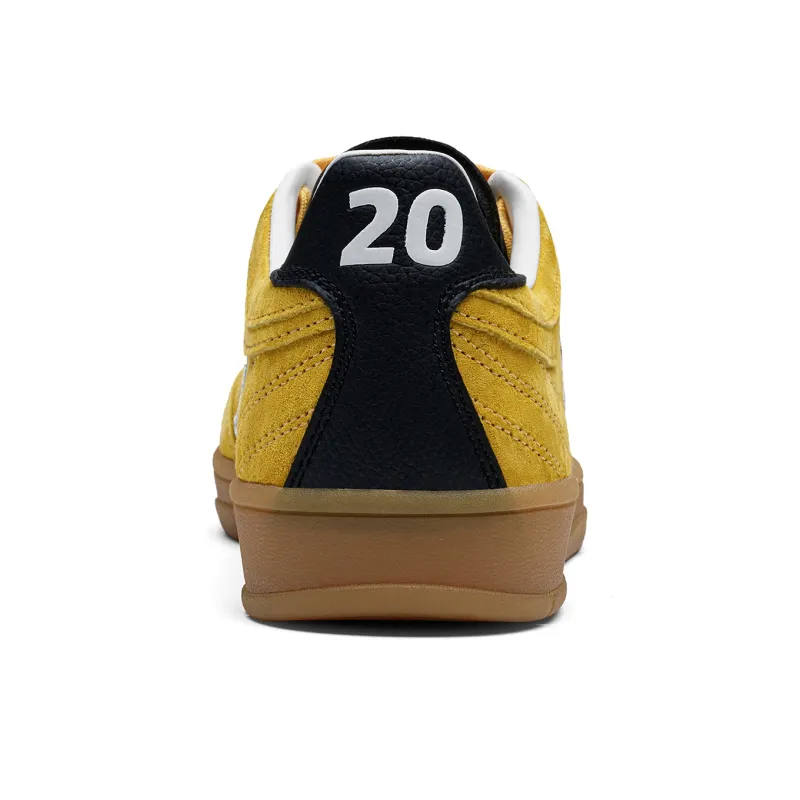 Kappa Tifo Back to Back Low Top Skateboard Shoes Unisex Sri Lanka Yellow Black-4