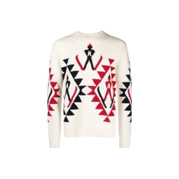 Moncler Sweaters Men White