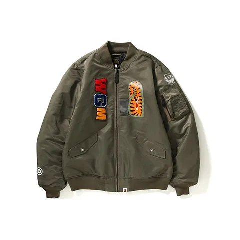 A BATHING APE Shark Ma 1 Ma 1