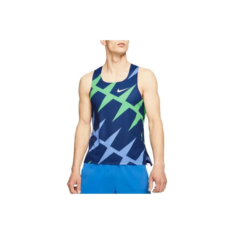 Nike Tank Tops Men Blue-0