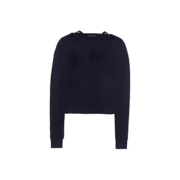 PRADA Sweaters Men Blue
