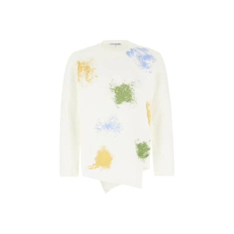 Comme Des Garçons Shirt Crewneck Knitted Jumper-0