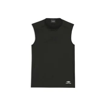 Balenciaga FW22 Tank Tops Regular Fit Men's Black