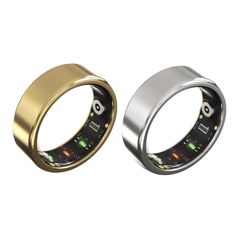 COOLMEFINE Smart Ring Blood Pressure, Sleep, Blood Oxygen, Heart Rate Health Sports Ring Monitoring, Seamless Wear-7