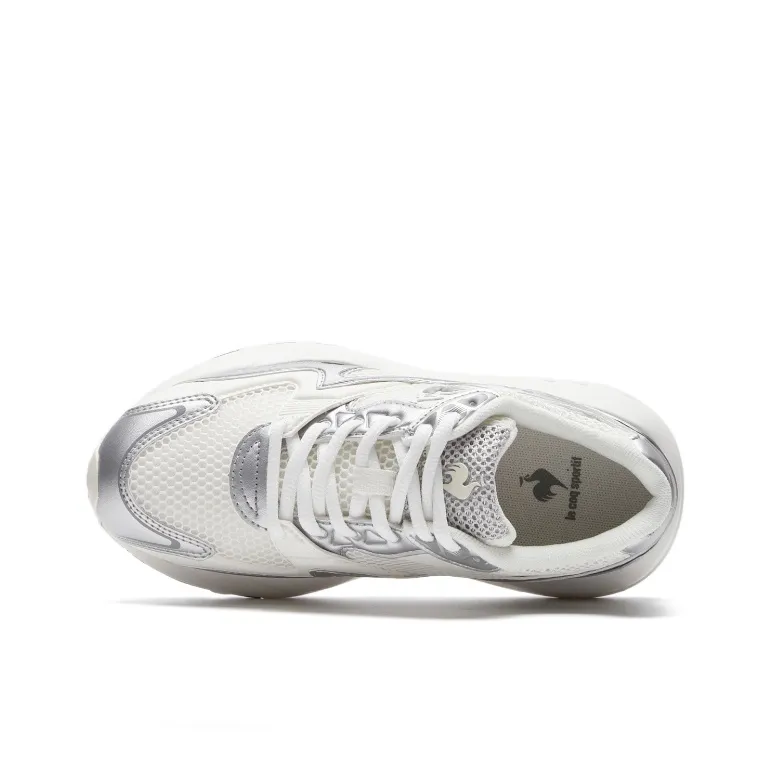 Le Coq Sportif LCS R890 Cushioning, Abrasion Resistant, And Resilient Properties Low Top Running Shoes Unisex White-1