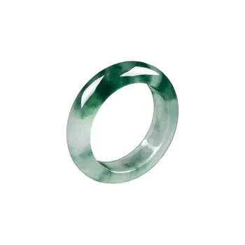 MY WORLD BEGINS AND ENDS WITH YOU Ice Glutinous Jadeite Rings Unisex