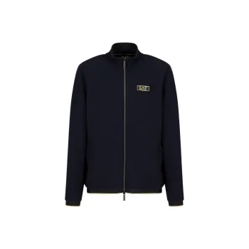 EMPORIO ARMANI EA7 FW24 Sweatshirt Men's Navy Blue