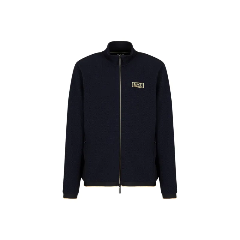 EMPORIO ARMANI EA7 FW24 Sweatshirt Men's Navy Blue-0