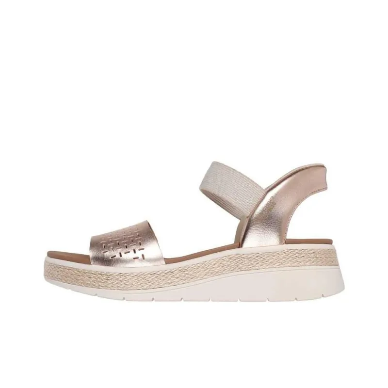 Skechers BOBS Sun Ray One Strap Sandals Women's Rose Gold-0