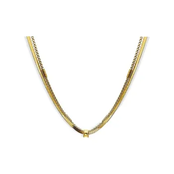 PUENTE Titanium Steel Necklaces Men's