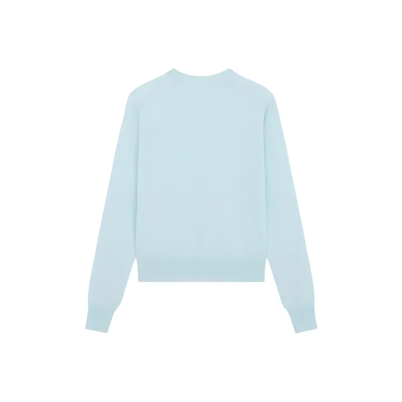 Maison Kitsune Baby Fox Patch Regular Fit Jumper-1