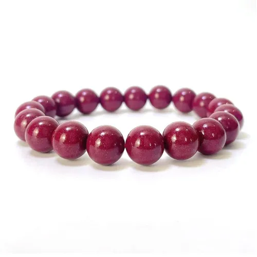 GUANFEI Reconstructed Cinnabar Jade Bracelets Unisex