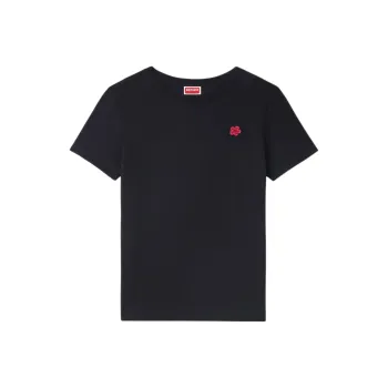 KENZO Boke Flower Embroidered Crewneck T Shirt